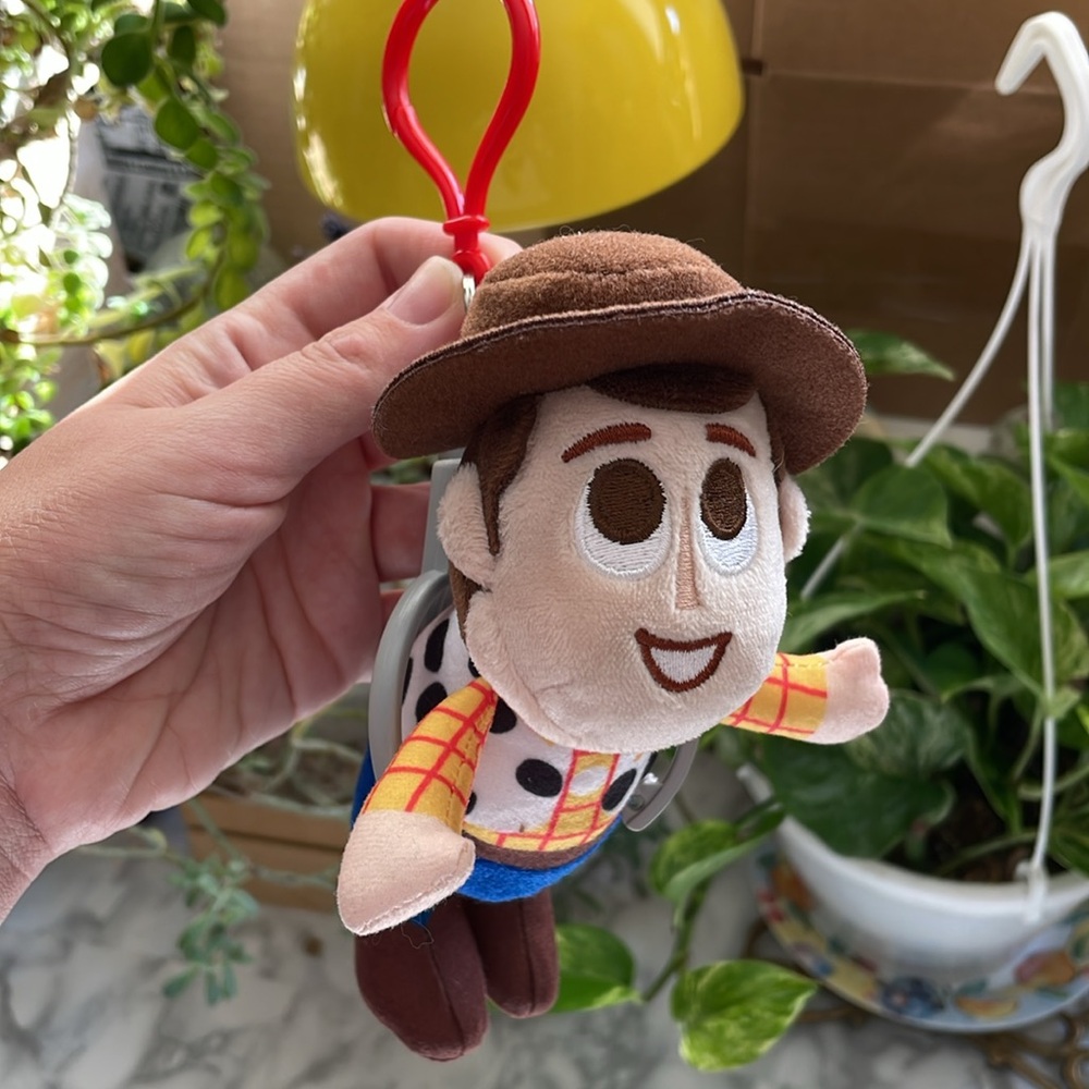 Disney TOY STORY - WOODY plush keychain